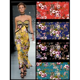 Коприна оранж -бухали Dolce & Gabbana
